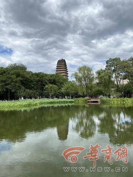 西安天空漫畫云與淡積云 專家稱學(xué)名是淡積云，揭示云之美妙的自然現(xiàn)象